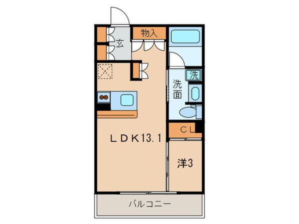 プライムメゾン東桜の物件間取画像